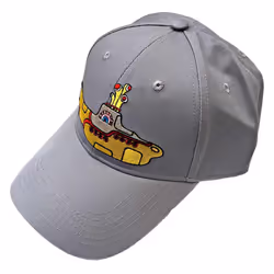 The Beatles Unisex Adult Submarine Baseball Cap - One Size, Grey/Yellow