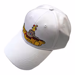 The Beatles Unisex Adult Submarine Baseball Cap - One Size, White/Yellow