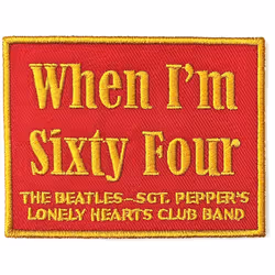 The Beatles When I'm Sixty Four Patch