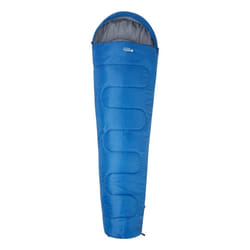 Mountain Warehouse Unisex Adult Basecamp 250 Summer Mummy Sleeping Bag - One Size, Blue