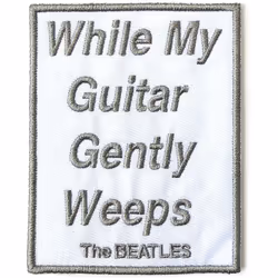 The Beatles While My Guitar Gently Weeps Patch