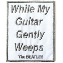 The Beatles While My Guitar Gently Weeps Patch