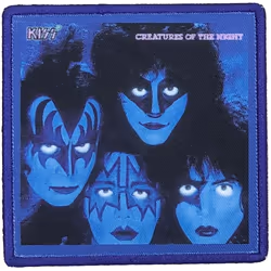 Kiss Creatures Of The Night Standard Iron On Patch