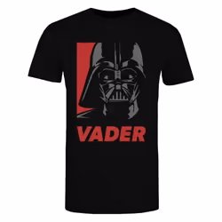 Star Wars Boys Darth Vader Poster Cotton T-Shirt - 5-6 Years, Black