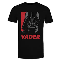Star Wars Boys Darth Vader Poster Cotton T-Shirt - 5-6 Years, Black