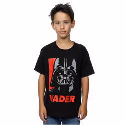 Star Wars Boys Darth Vader Poster Cotton T-Shirt - 5-6 Years, Black