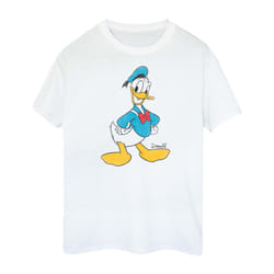 Disney Boys Classic Donald Duck Cotton T-Shirt - 7-8 Years, White