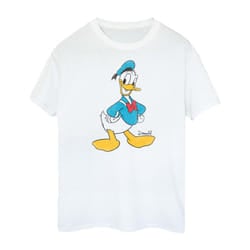 Disney Boys Classic Donald Duck Cotton T-Shirt - 5-6 Years, White