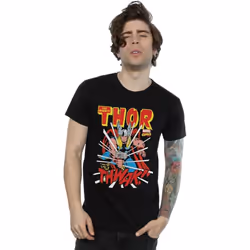 Thor Mens Thwak T-Shirt - XL, Black
