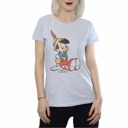 Pinocchio Womens/Ladies Classic Heather T-Shirt - XXL, Heather Grey