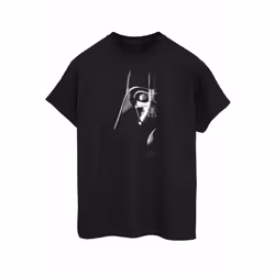 Star Wars Mens Darth Vader Face Cotton T-Shirt - XXL, Black