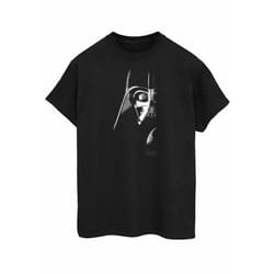 Star Wars Mens Darth Vader Face Cotton T-Shirt - XXL, Black