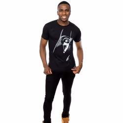Star Wars Mens Darth Vader Face Cotton T-Shirt - XXL, Black