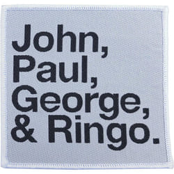 The Beatles John Paul George & Ringo Patch