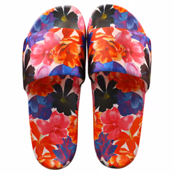 Ted Baker Alllyy Womens Slide Sandals in Floral - 8