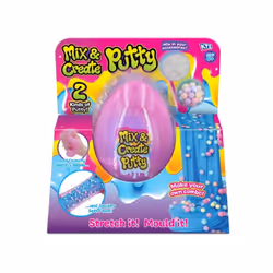 Mix & Create Putty Girls Slime Box Kit With Accessories