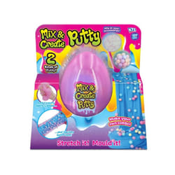 Mix & Create Putty Girls Slime Box Kit With Accessories