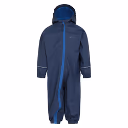 Mountain Warehouse Childrens/Kids Spright Waterproof Rain Suit - 18-24 Months, Navy
