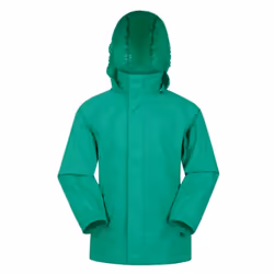Mountain Warehouse Childrens/Kids Pakka II Waterproof Jacket - 9-10 Years, Green
