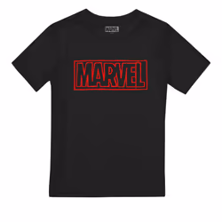 Marvel Boys Doodle Brick T-Shirt - 3-4 Years, Black