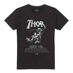 Thor Mens Bring The Thunder T-Shirt - M, Black