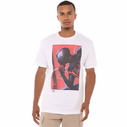 Spider-Man Mens Unmasking Miles Morales T-Shirt - XL, White
