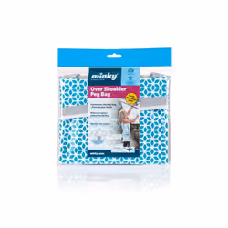 Minky One Shoulder Peg Bag