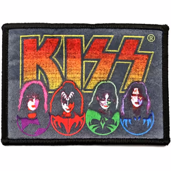 Kiss Logo, Faces & Icons Iron On Patch