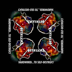 Metallica Unisex Adult Hardwired To Self Destruct Bandana
