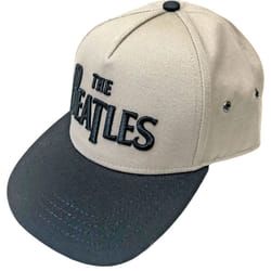 The Beatles Unisex Adult Drop T Logo Snapback Cap