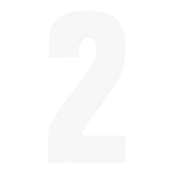 Securit 2 Bin Number (Pack of 2)