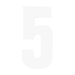 Securit 5 Bin Number (Pack of 2)