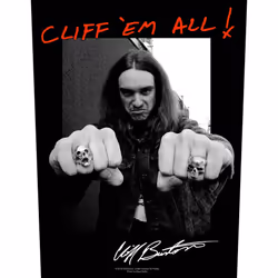 Metallica Cliff 'Em All! Patch