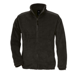 B&C Unisex Adult Icewalker+ Fleece Jacket - XS, Black