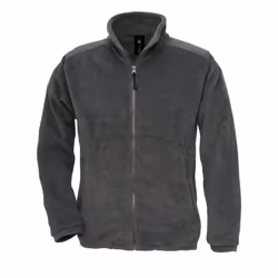 B&C Unisex Adult Icewalker+ Fleece Jacket - XS, Charcoal