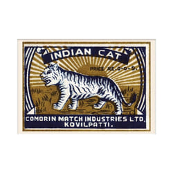 Pyramid International Indian Cat Paper Mounted Print