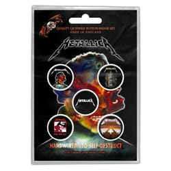 Metallica Hardwired To Self Destruct Badge (Pack of 5)