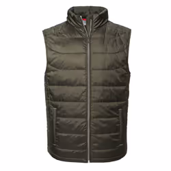 Russell Mens Nano Padded Body Warmer - 3XL, Dark Olive