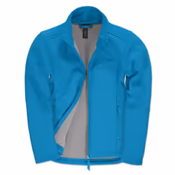B&C Womens/Ladies ID.701 Soft Shell Jacket - XS, Blue Atoll