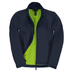 B&C Womens/Ladies ID.701 Soft Shell Jacket - XS, Navy Blue