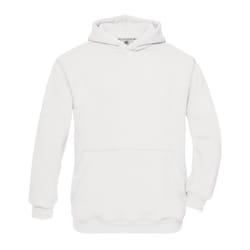 B&C Childrens/Kids Hoodie - 9-11 Years, White