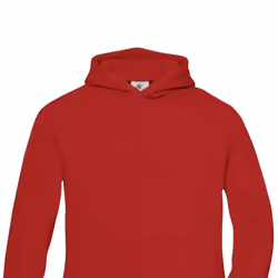 B&C Childrens/Kids Hoodie - 3-4 Years, Red