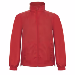 B&C Mens ID.601 Windbreaker - S, Red