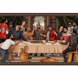 Pyramid International The Last Supper Of Hip Hop Maxi Poster