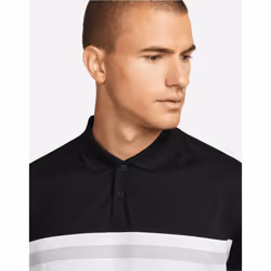 Nike Mens Victory Dri-FIT Polo Shirt - M, Black/White