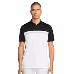 Nike Mens Victory Dri-FIT Polo Shirt - XXL, Black/White