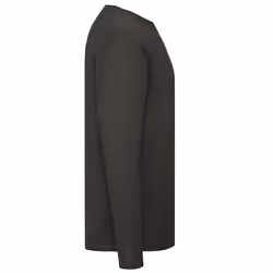 Fruit of the Loom Mens Original Long-Sleeved T-Shirt - L, Black