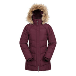 Mountain Warehouse Womens/Ladies Isla II Long Down Jacket - 8 UK, Indigo