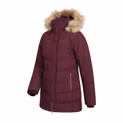 Mountain Warehouse Womens/Ladies Isla II Long Down Jacket - 8 UK, Indigo