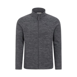 Mountain Warehouse Mens Snowdon II Full Zip Fleece Jacket - XS, Dark Grey